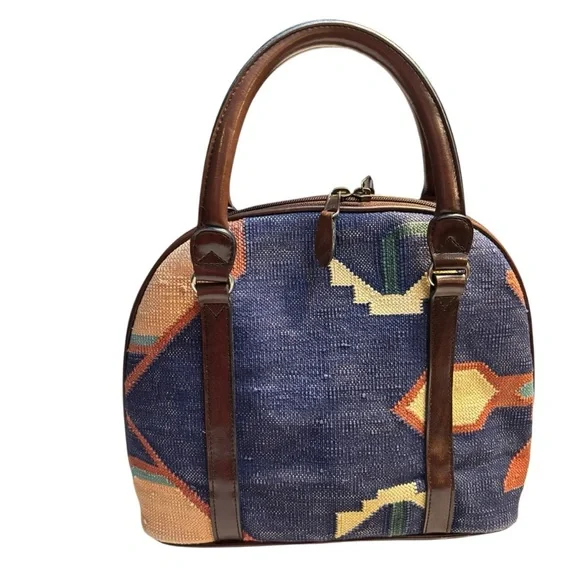 Vintage Laura Gayle Legacy
Southwestern Style Handbag Purse Satchel Shoulder Bag - Picture 2 of 16